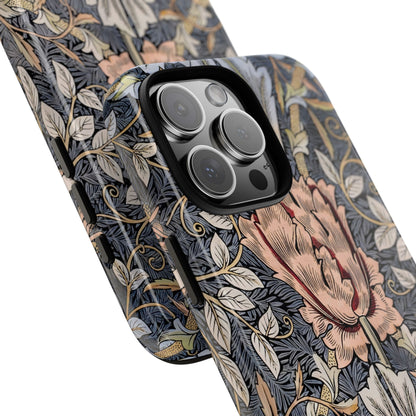 Floral Phone Case, Tough Cases for Stylish Protection, Flower Design, Gift for Her, Phone Accessories, Trendy Mobile Covers