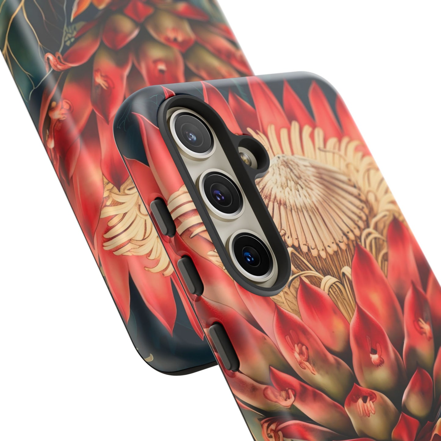 Tough Cases: Vibrant Floral Phone Case, Tough Phone Covers, Floral Art Cases, Nature Design Accessories, Gift for Nature Lovers