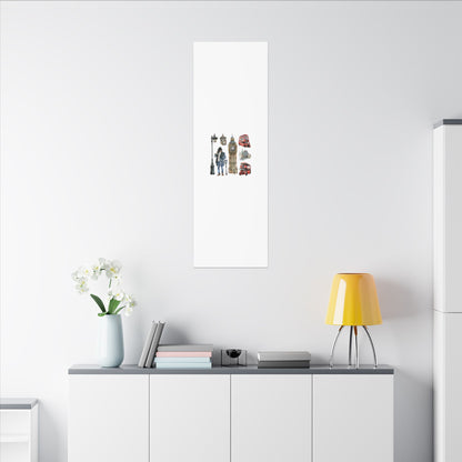 Canvas Art Print, London Skyline, Home Decor, Wall Art, Gift Idea, Travel Memories, Modern Wall Art