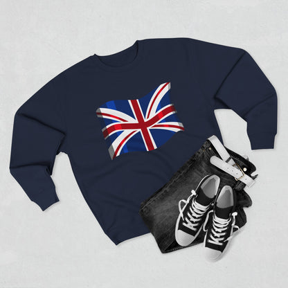 Unisex Crewneck Sweatshirt - Classic UK Flag