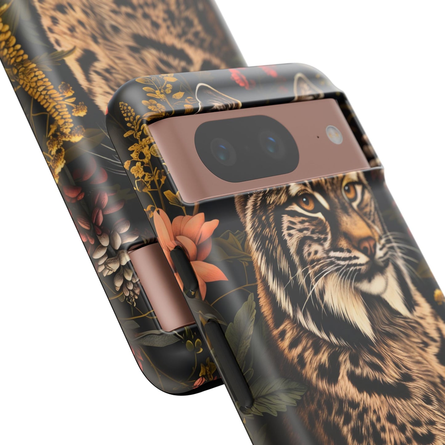 Wildlife Phone Case with Lynx Design, Tough Cases, Animal Lovers Gift, Nature Inspired Accessories, Unique Tech Protection