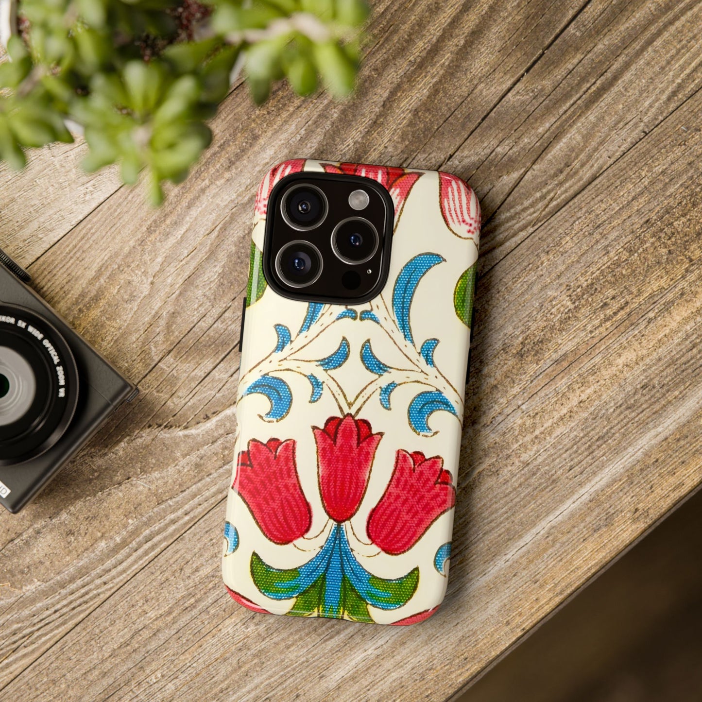Floral Phone Case - Tough Cases | Stylish Protection, Gift for Her, Boho Phone Cover, Spring Accessory, Cute Tech