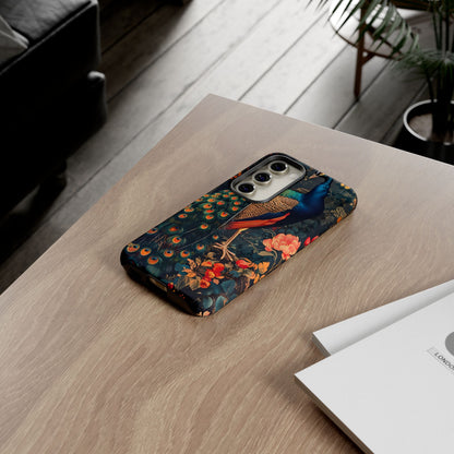Peacock Phone Case - Artistic Floral Design, Tough Covers for iPhone, Stylish Mobile Accessories, Gift for Nature Lovers, Unique Cell [...]