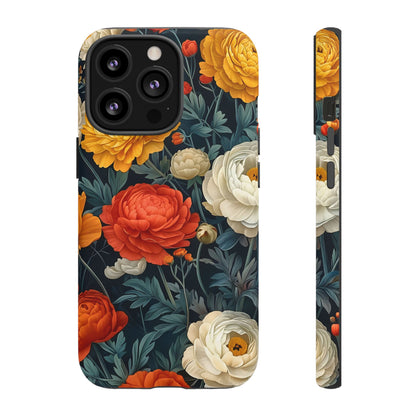Floral Tough Case for Phones | Durable Floral Phone Cover, Boho Chic, Unique Gift for Her, Phone Protection, Flower Design