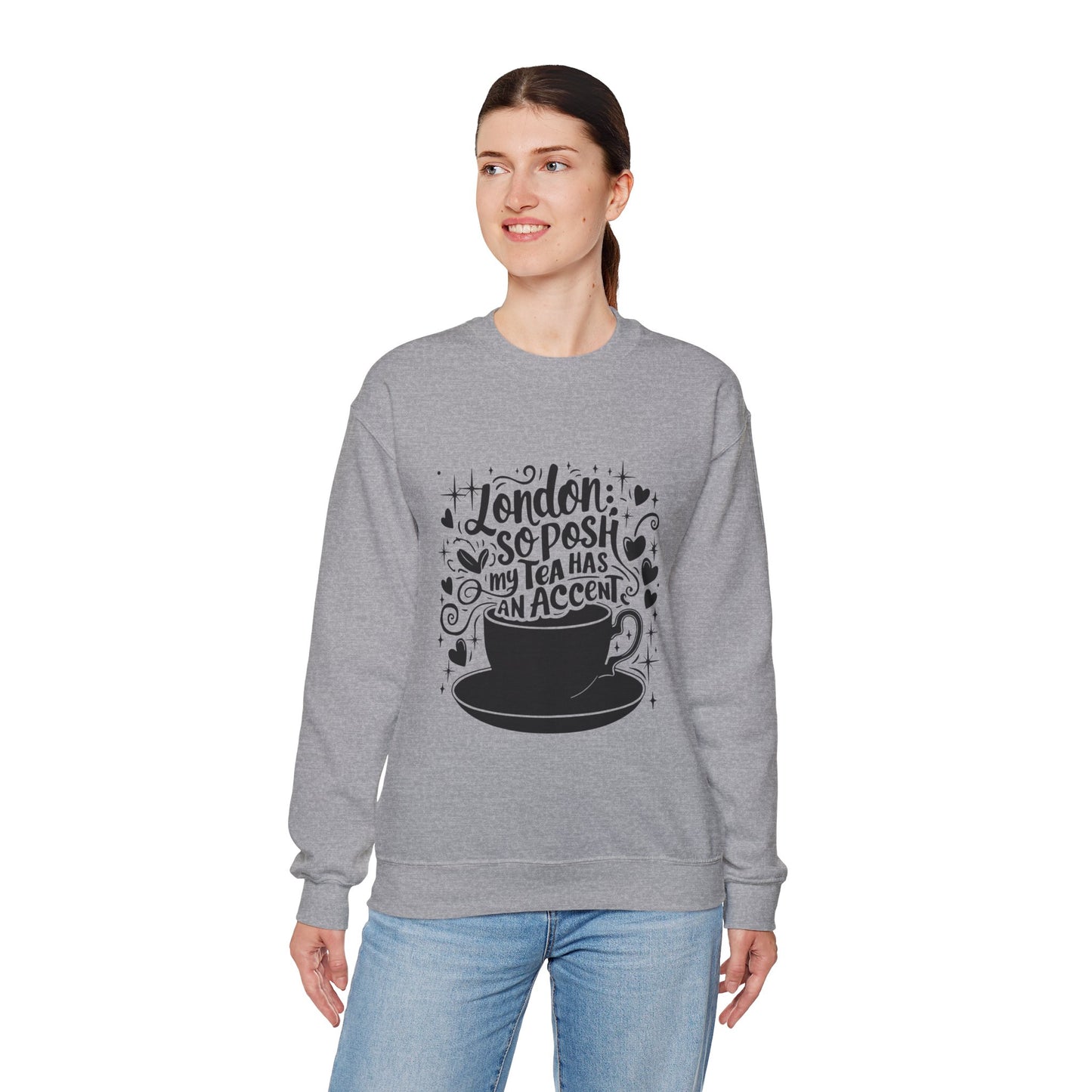 Unisex Heavy Blend™ Crewneck Sweatshirt - London's Nostalgic Tea