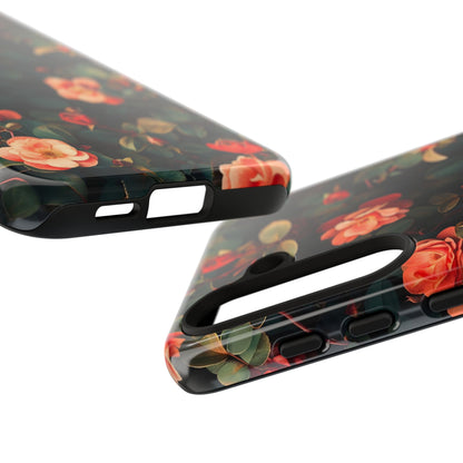 Floral Phone Case - Elegant Floral Design, Tough Protective Case, Perfect Gift for Her, Trendy Phone Accessories, Mother’s Day, Birthday