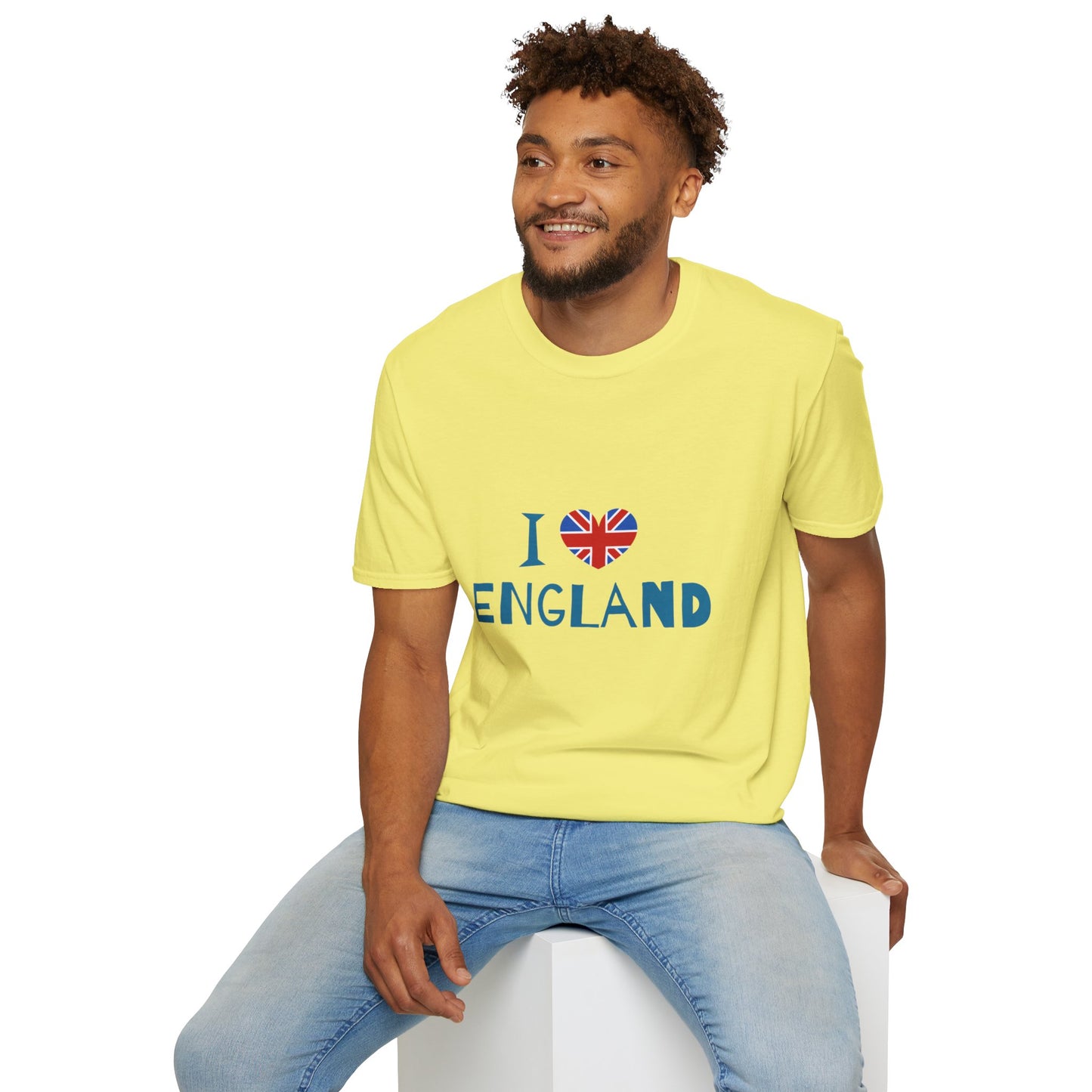 I love England Durable Unisex Softstyle T-Shirt