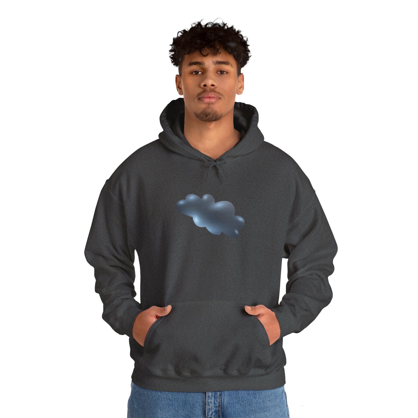 Unisex Heavy Blend™ Hooded Sweatshirt - Serene Cloudscape - Dreamy Cloud