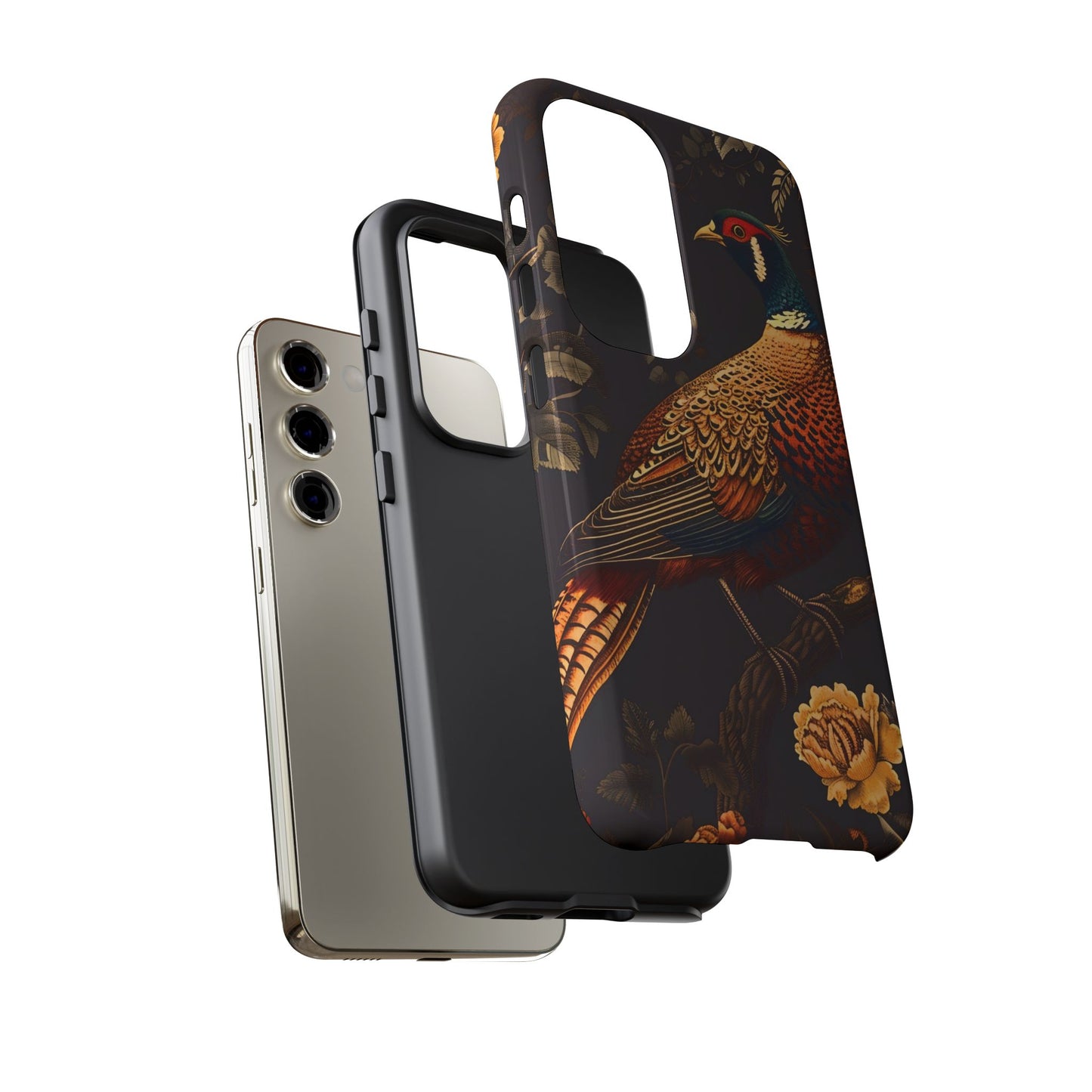 Elegant Bird Phone Case with Floral Design, Tough Phone Cover, Artistic Cell Phone Accessory, Unique Gift for Nature Lovers, Stylish [...]