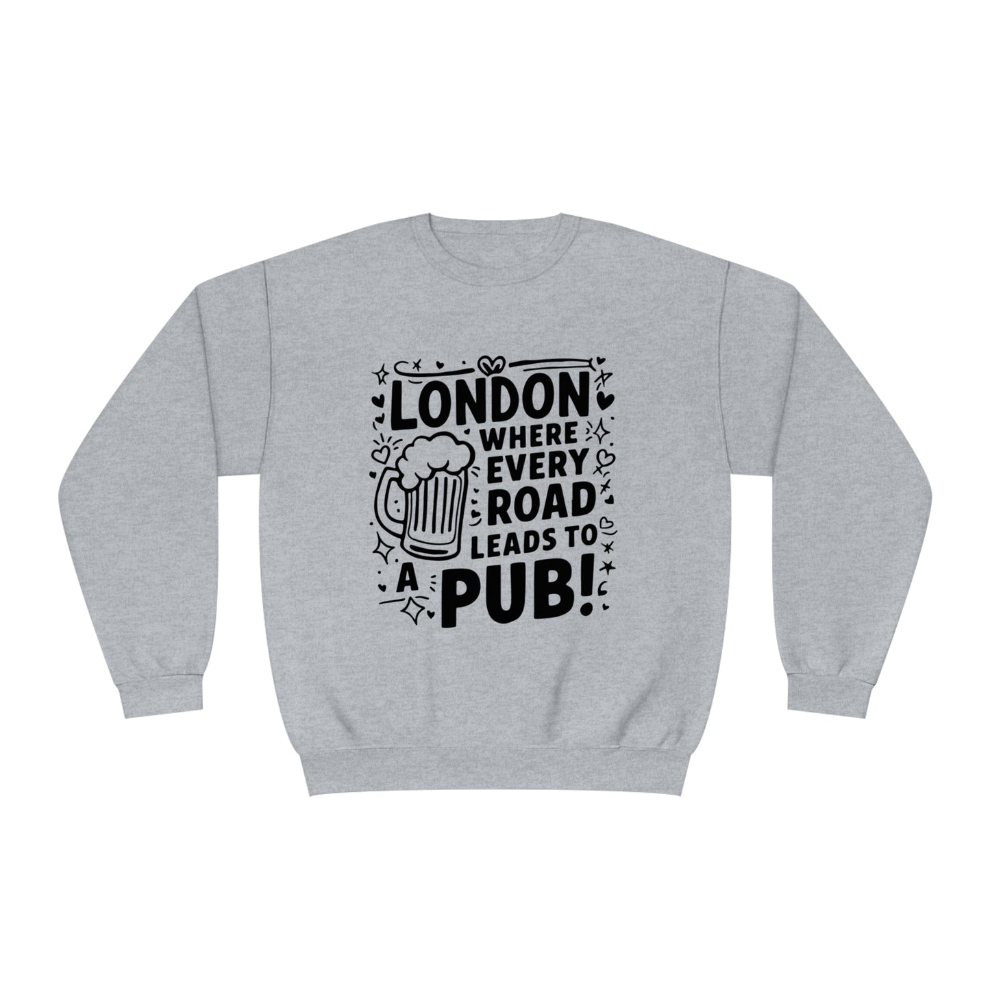 Unisex NuBlend® Crewneck Sweatshirt - London's Pub