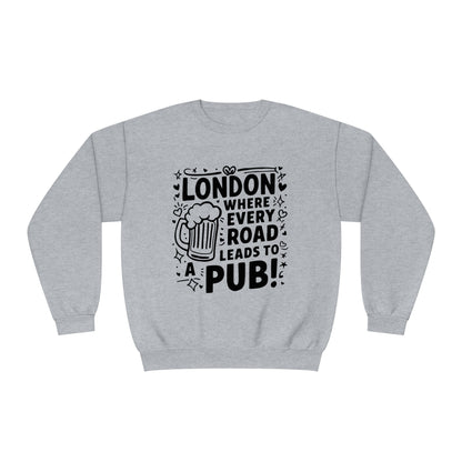 Unisex NuBlend® Crewneck Sweatshirt - London's Pub