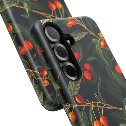Tough Cases, Floral Phone Case, Nature-Inspired Tech, Unique Gift, Phone Accessory, Botanical Design, Fall Vibes