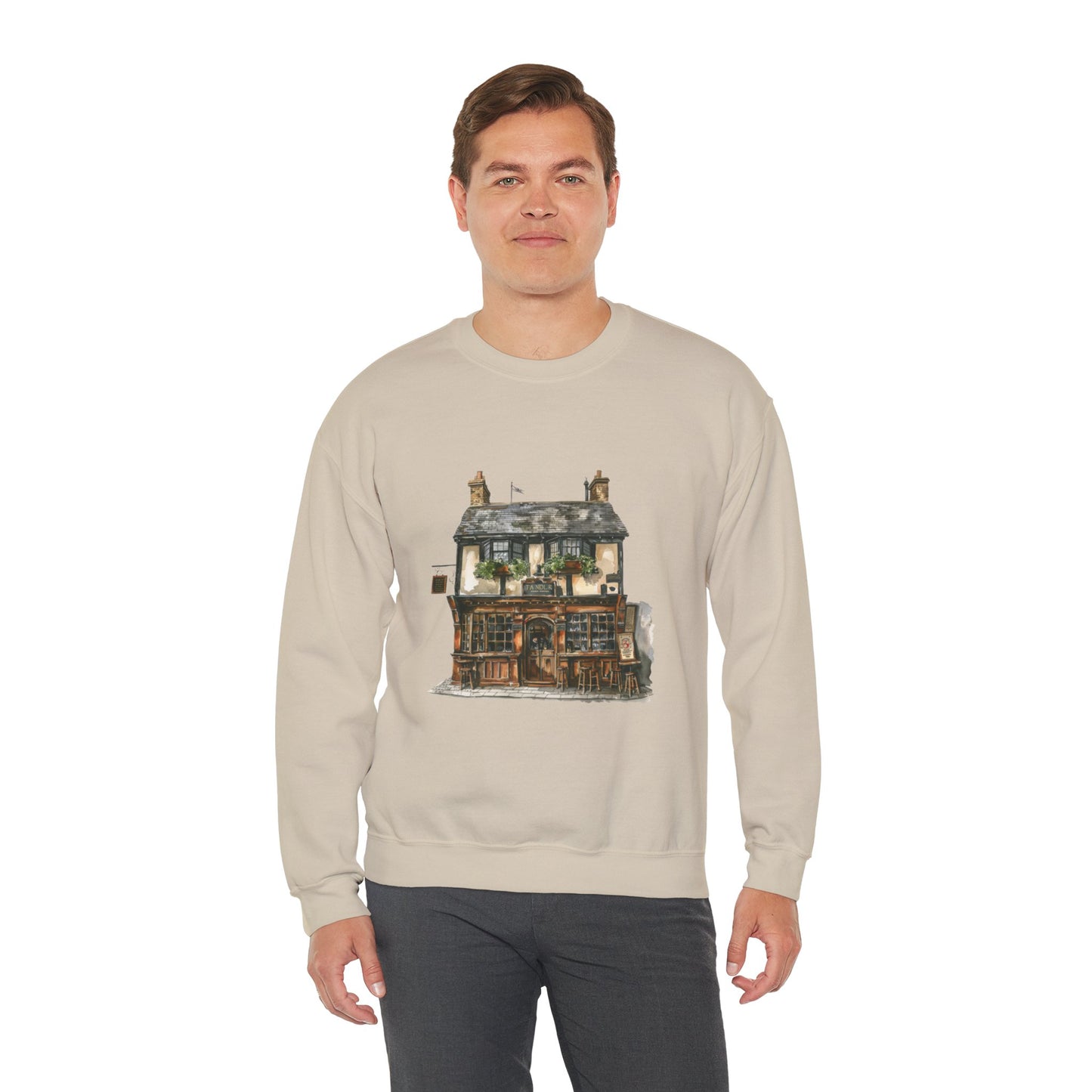 Unisex Heavy Blend™ Crewneck Sweatshirt Lightweight - British Historic House