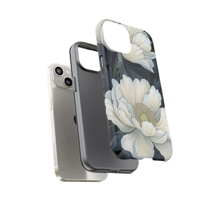 Elegant Floral Phone Case, Floral iPhone Cover, Flower Art Phone Case, Eco-Friendly Mobile Protection, Tough & Stylish Phone Case