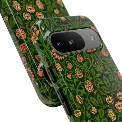 Crimson Leaf Whirl – Phone Case - Tough Cases