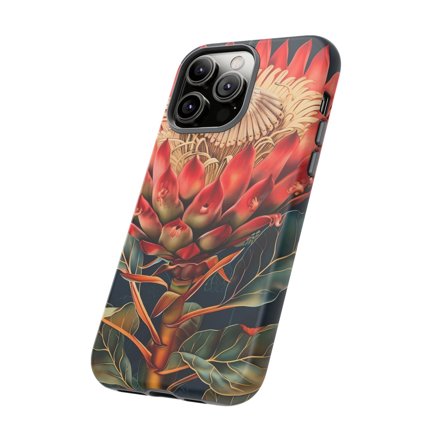 Tough Cases: Vibrant Floral Phone Case, Tough Phone Covers, Floral Art Cases, Nature Design Accessories, Gift for Nature Lovers