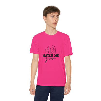 Youth Tee - "Watch Me Grow" Motivational Shirt