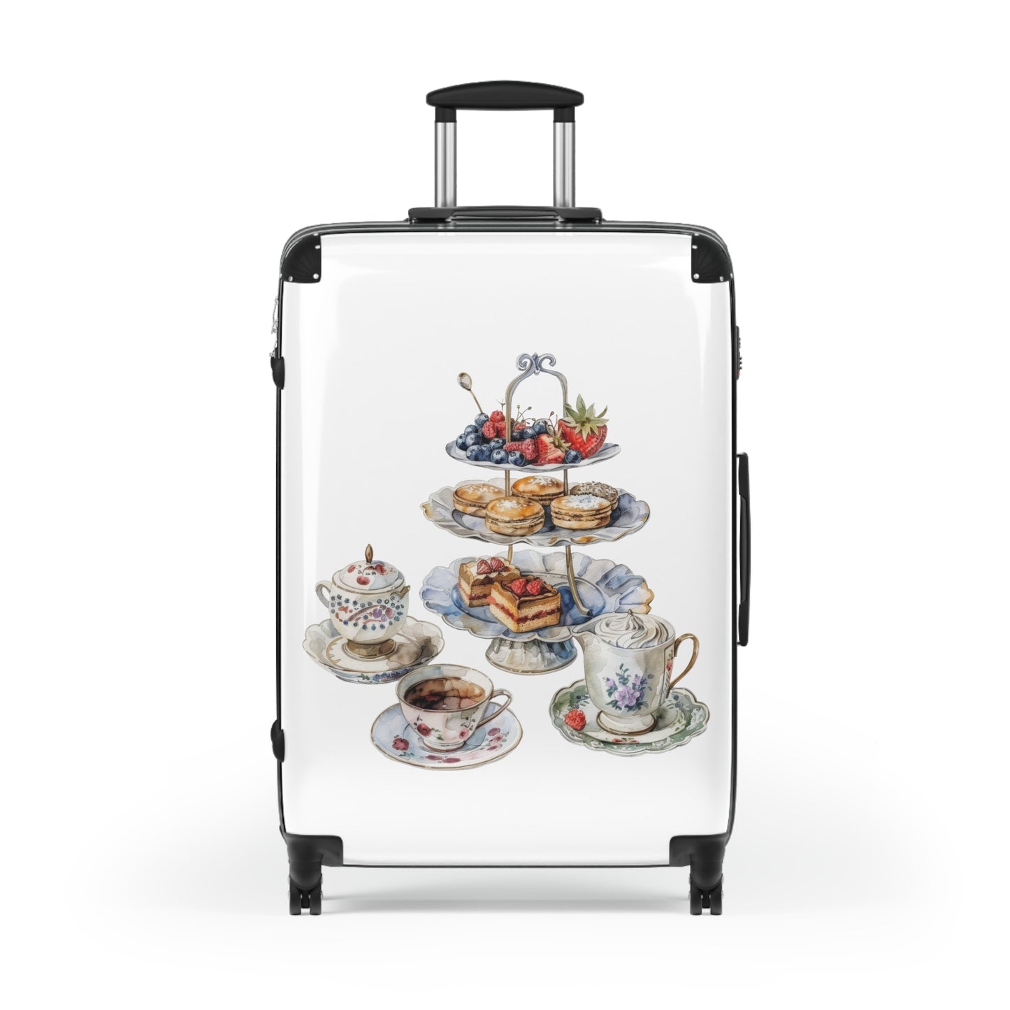 Countryside English Cottage Suitcase