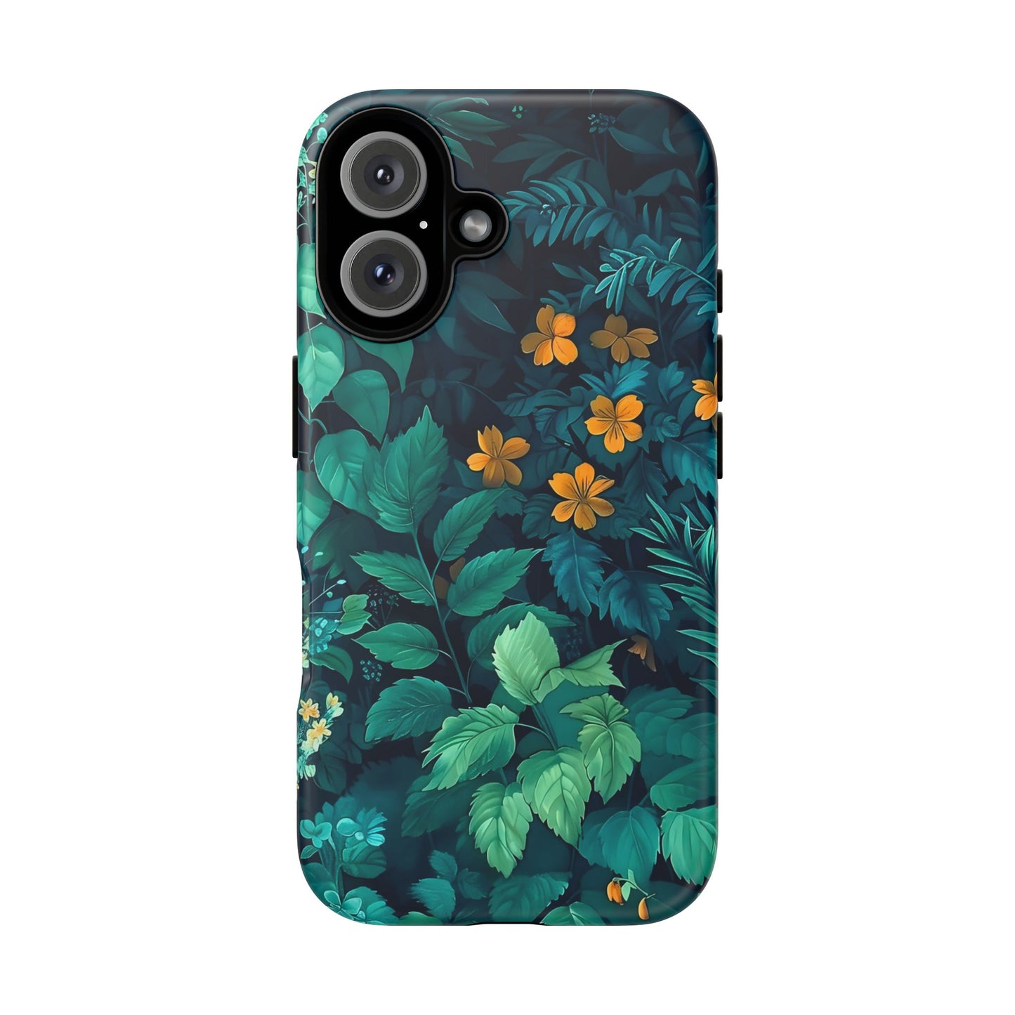 Tough Floral Phone Case, Floral Phone Cover, Nature-Inspired Phone Protector, Greenery Mobile Case, Eco-Friendly Gift Ideas