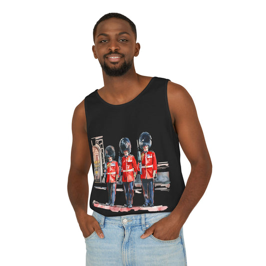 Unisex Garment-Dyed Tank Top - Red Jacket - Bodmin Keep