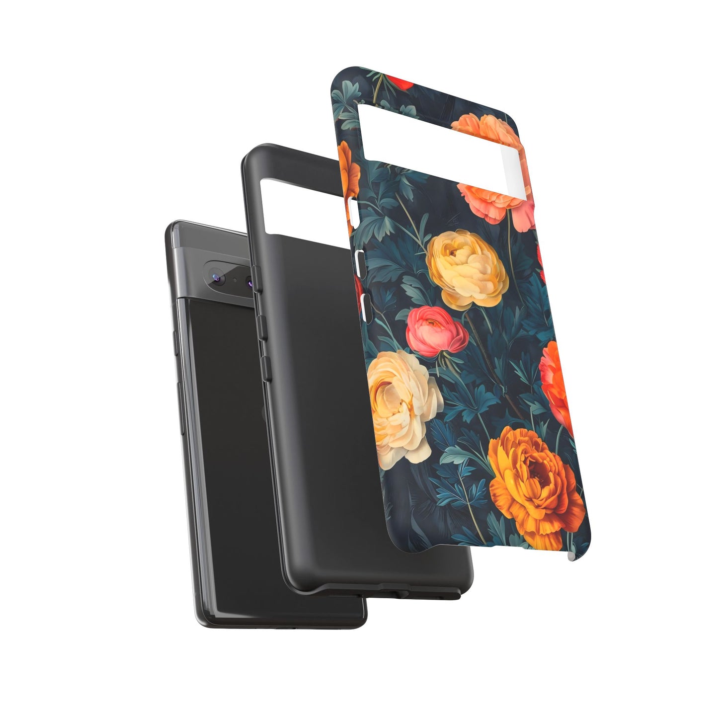 Floral Phone Case, Tough Cases for Phone Protection, Gift for Flower Lovers, Floral Designs, Spring Decor