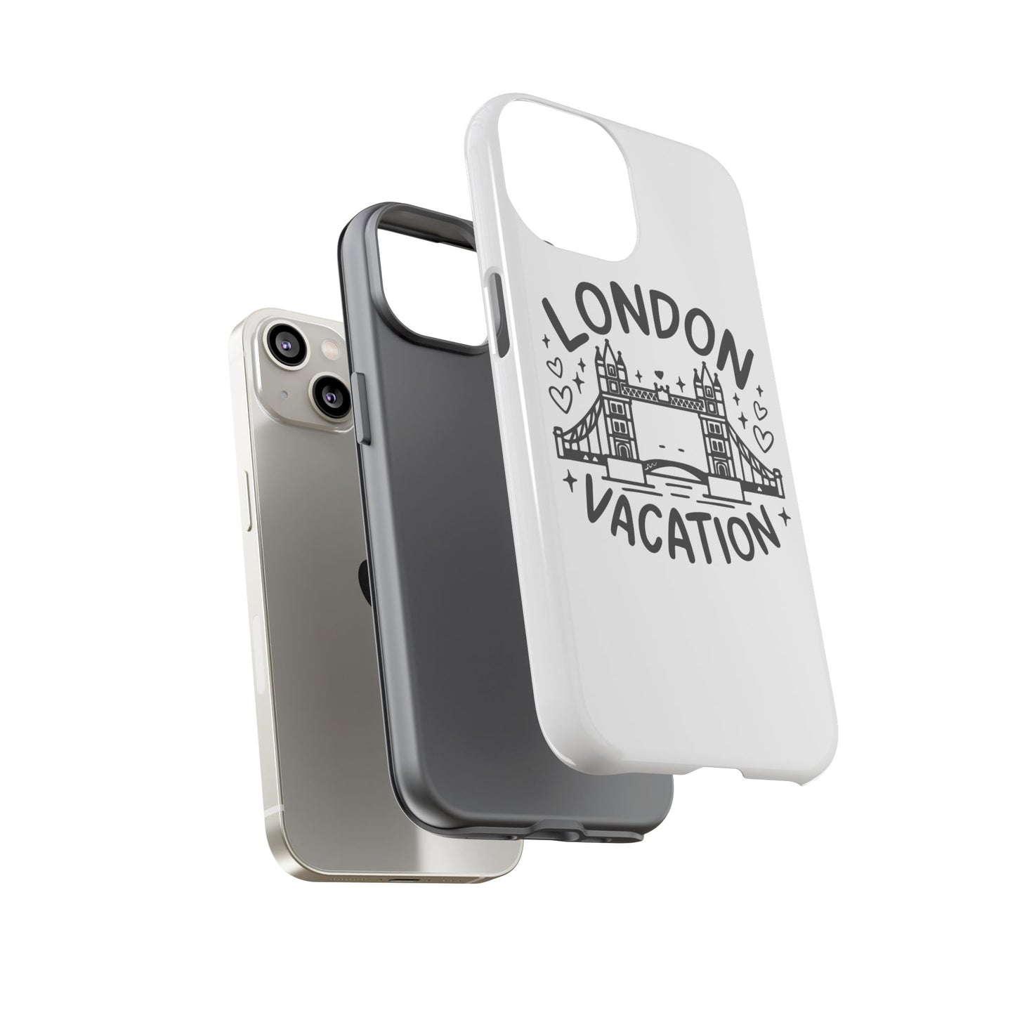 London Vacation Phone Case, Travel Accessories, Unique Gift, London Lover, Custom Phone Cover, Vacation Souvenir