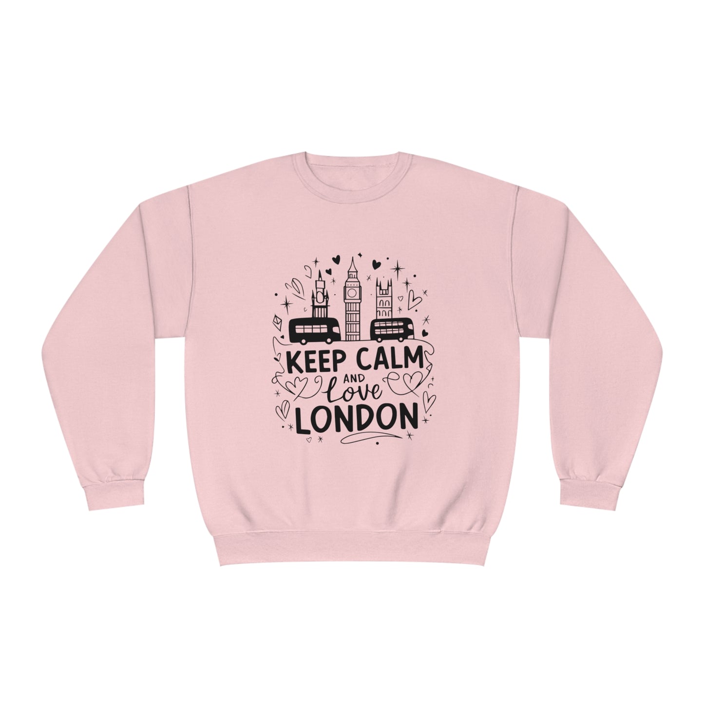 Unisex NuBlend® Crewneck Sweatshirt - Keep Calm and love London