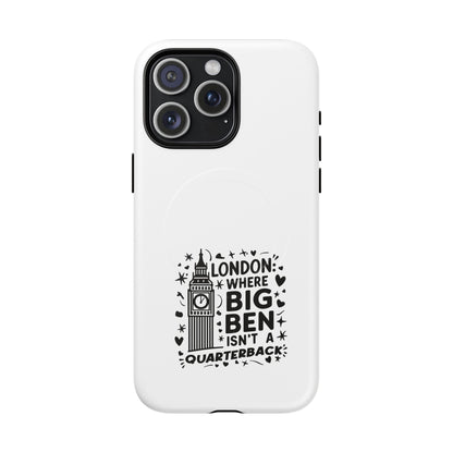 Magnetic Phone Case - London Big Ben Design, Protective Cover, Gift for Travelers, Trendy Accessory, Unique Phone Case