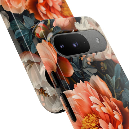Floral Phone Case - Tough Cases, Durable Cover, Flower Design, Unique Gift, Phone Accessories
