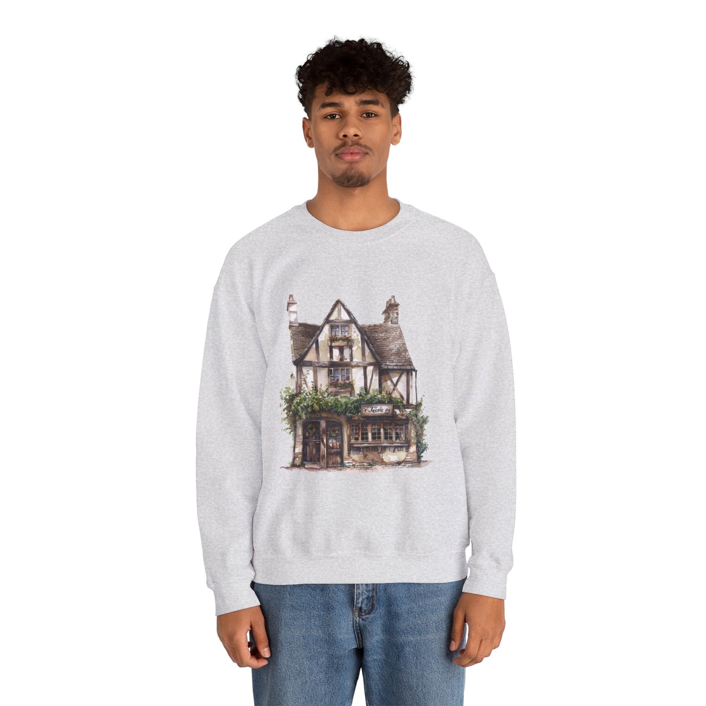 Unisex Heavy Blend™ Crewneck Sweatshirt Peaceful - British Historic House