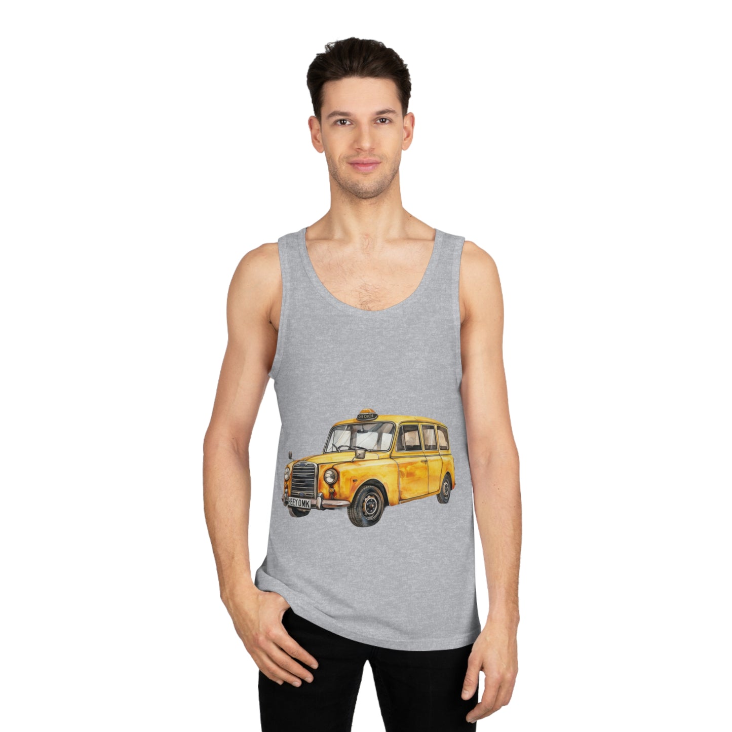 Unisex Softstyle™ Tank Top - Classy Vintage Car