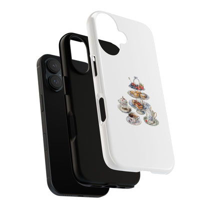 Chic Tea Party Phone Case - Stylish Tough Cases for Tea Lovers