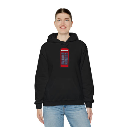 Unisex Heavy Blend™ Hooded Sweatshirt - Iconic British Public Telephone