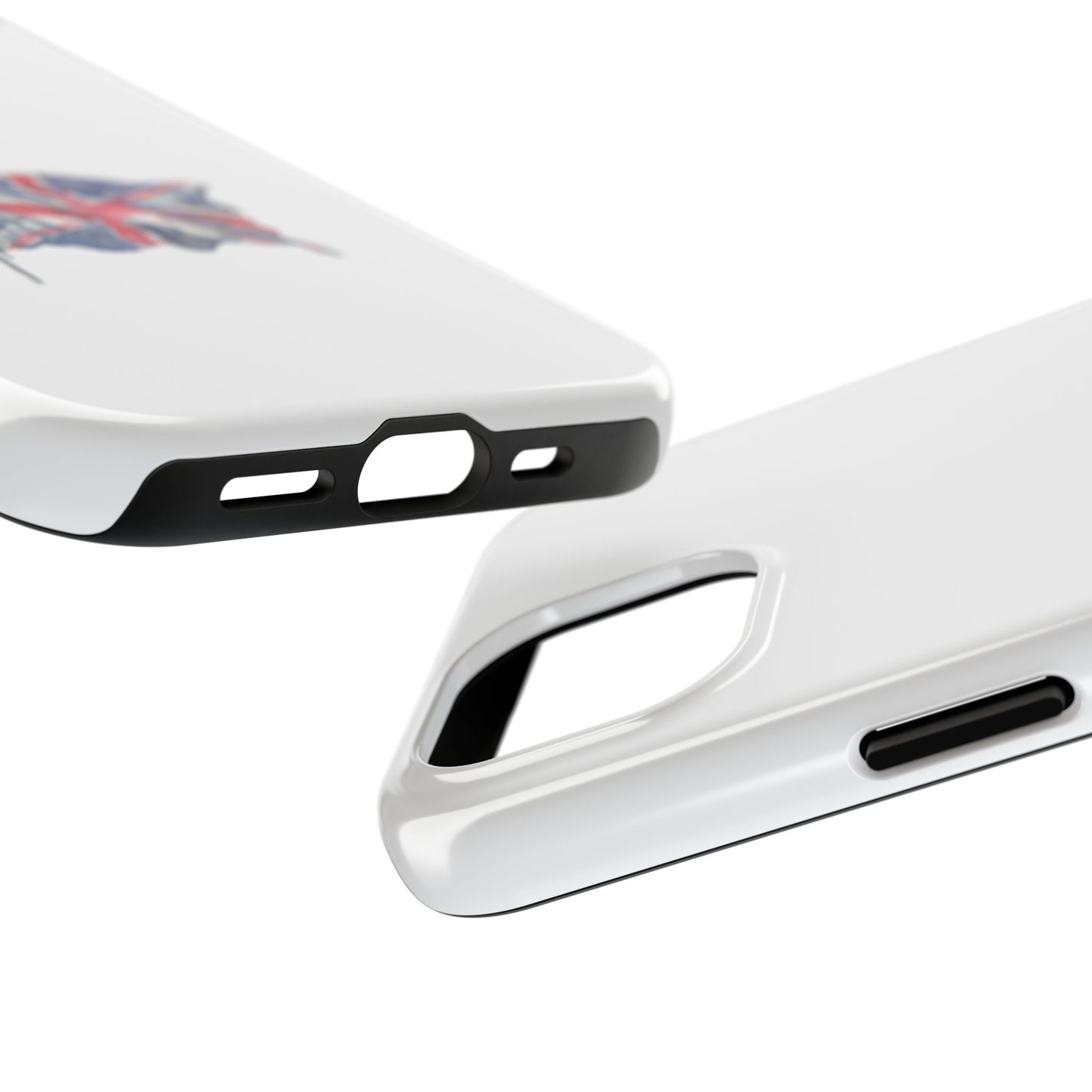 Stylish Tough Phone Case with British Flag Design - Durable & Protective Cover