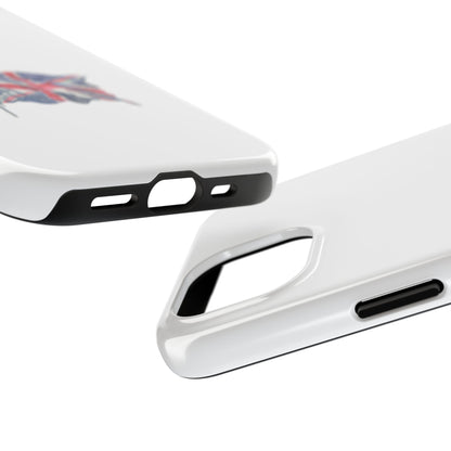 Stylish Tough Phone Case with British Flag Design - Durable & Protective Cover