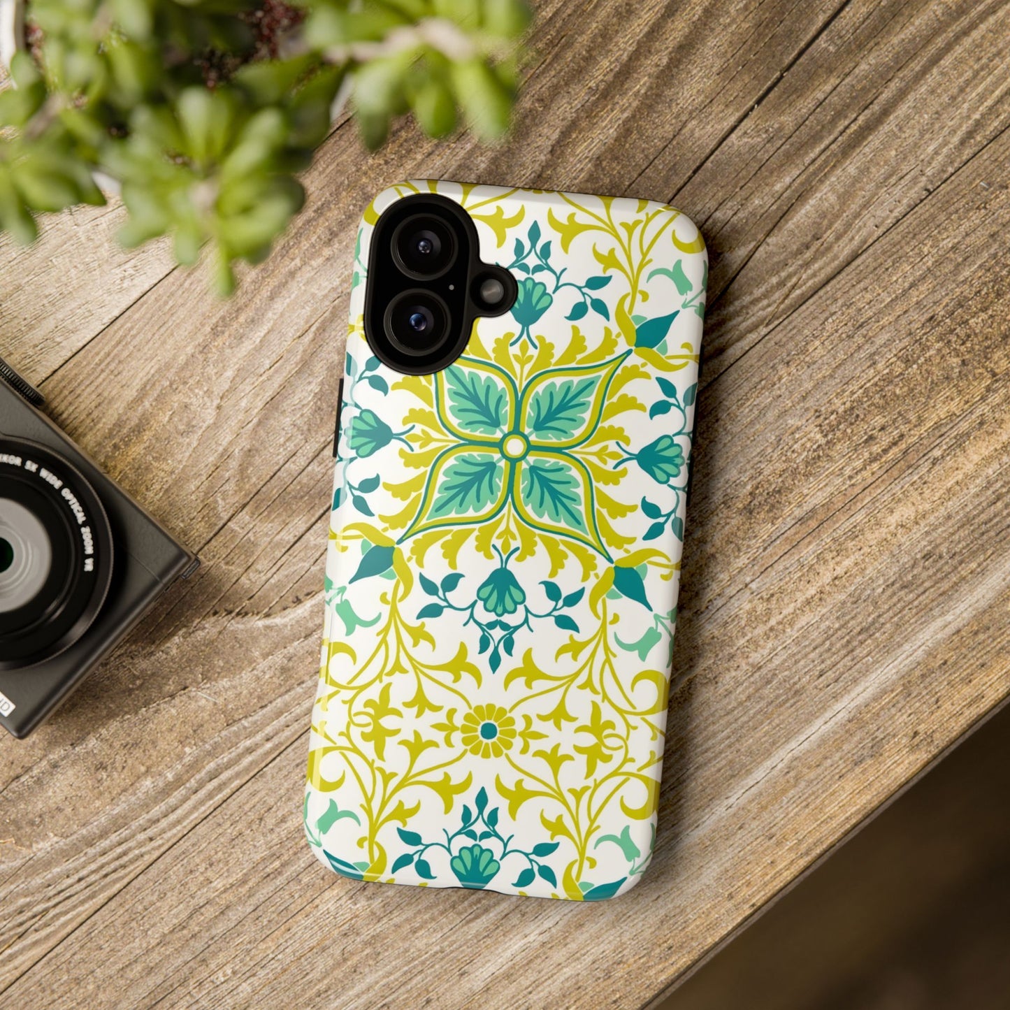 Vibrant Floral Phone Case - Protective Cover for iPhone, Stylish Gadget Accessory, Perfect Gift for Her, Home Decor, Trendy Tech