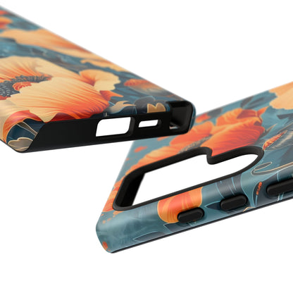 Floral Phone Case, Tough Cases for Protection and Style, Spring Aesthetic, Gift for Her, Phone Accessory for Nature Lovers