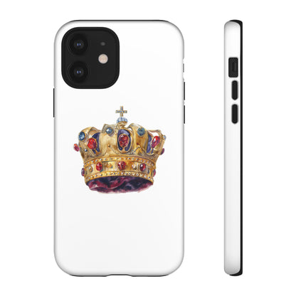 Royal Crown Phone Case | Tough Phone Cases, Stylish Accessories, Gift for Her, Birthday Present, Royalty Vibe