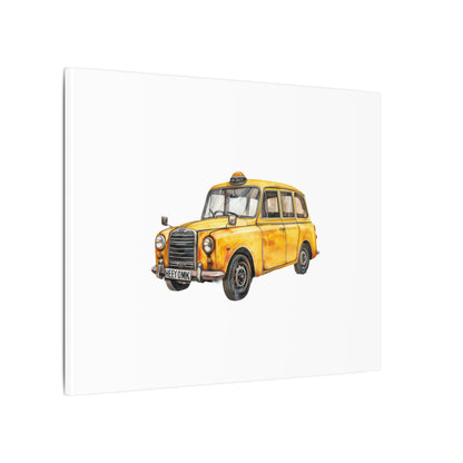 Vintage Taxi Matte Canvas, Stretched, 0.75" (Multi-Size)