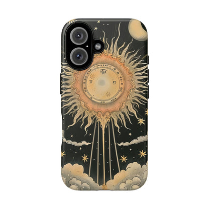 Celestial Phone Case, Tough Cases for Astrology Lovers, Cosmic Design, Gift for Astronomers, Unique Phone Accessories