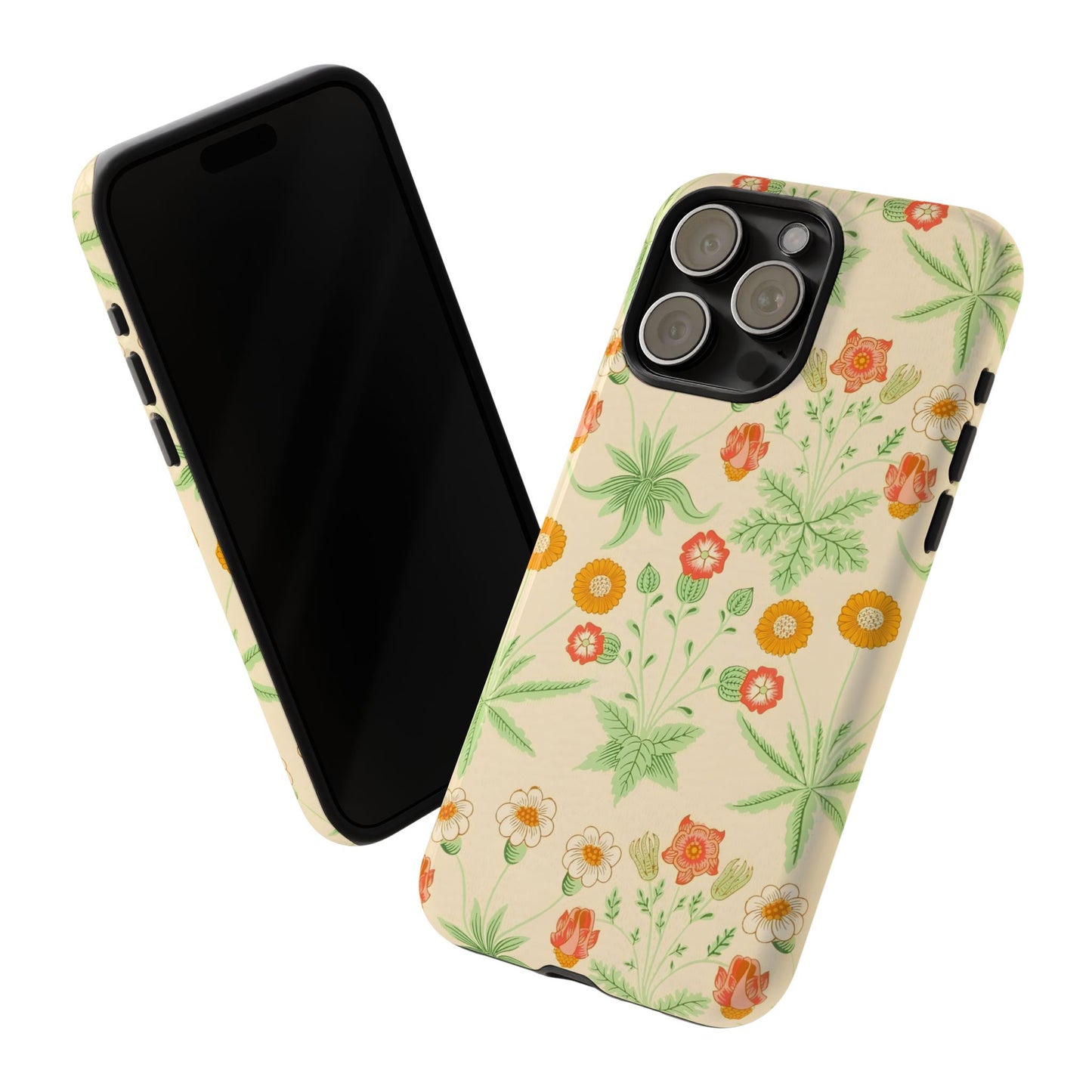 Floral Tough Cases | Stylish Phone Cover, Durable Protective Case, Gift for Her, Spring Accessories, Nature Lover