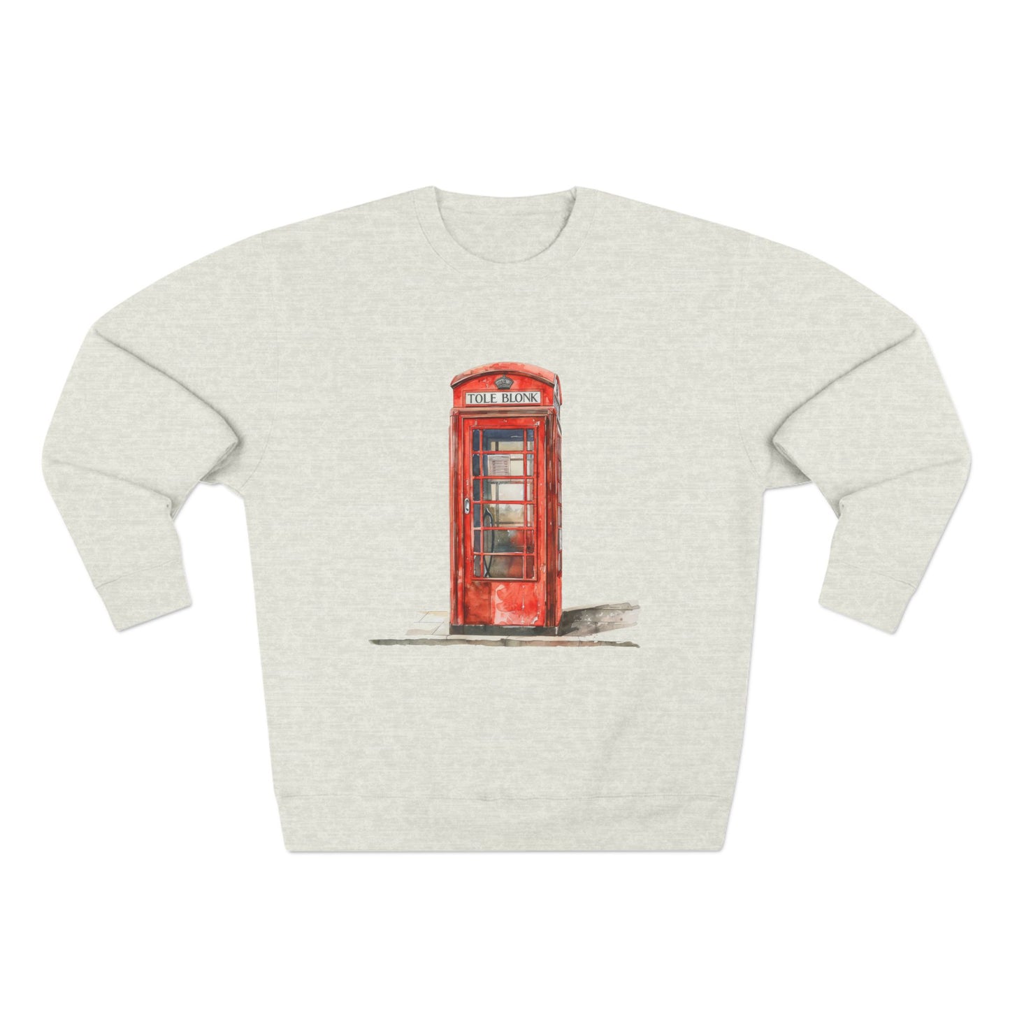 Unisex Crewneck Sweatshirt - Iconic British Public Telephone
