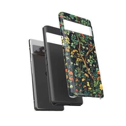 Floral Phone Case - Tough Cases, Colorful Nature Design, Gift for Flower Lovers, Phone Accessory, Unique Cell Phone Cover