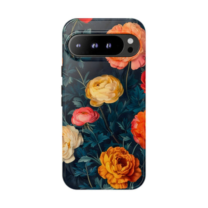 Floral Phone Case, Tough Cases for Phone Protection, Gift for Flower Lovers, Floral Designs, Spring Decor