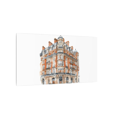 Artistic Matte Canvas Print of Historic Building, Wall Art Decor, Home Interior, Unique Gift, Fine Art, Architecture Lover, Urban Design