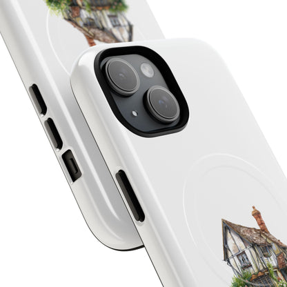 Charming Cottage Magnetic Phone Case | Tough & Durable iPhone Cover, Gift for Home Lovers, Personalized Phone Accessory