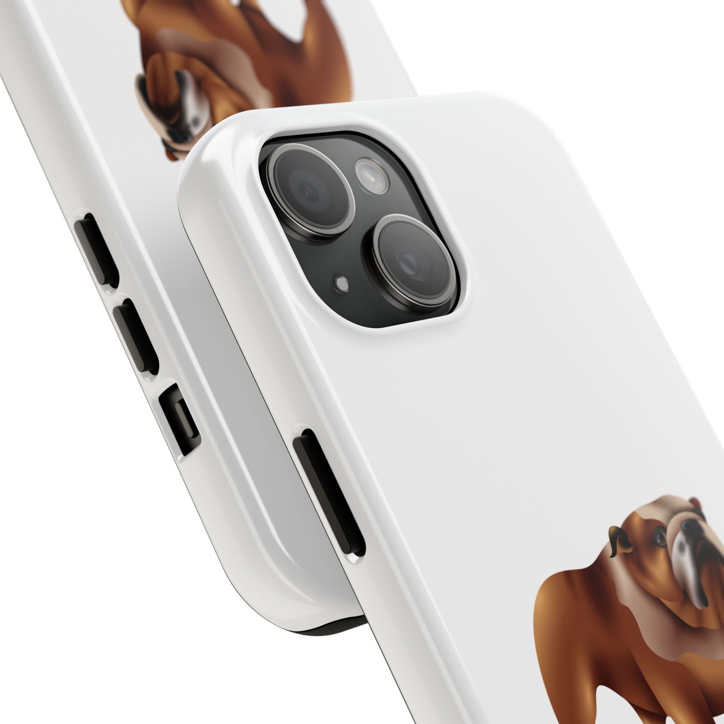 Bulldog Tough Phone Case, Durable Dog Lover Accessory, Pet-Themed Phone Cover, Unique Gift for Dog Owners, Cute Pet Cases