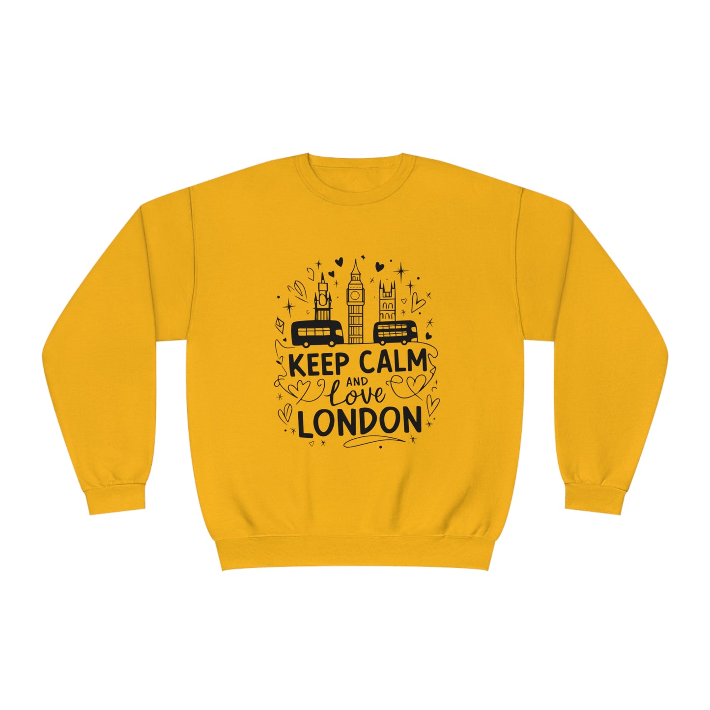 Unisex NuBlend® Crewneck Sweatshirt - Keep Calm and love London