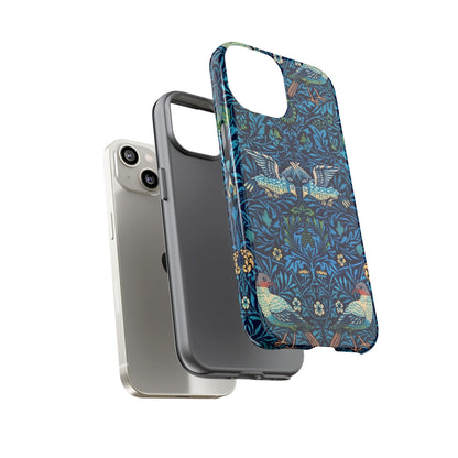 Elegant Bird Pattern Phone Case | Nature Lover Gift, Stylish Mobile Cover, Floral Design, Eco-Friendly, Unique Cell Phone Protector