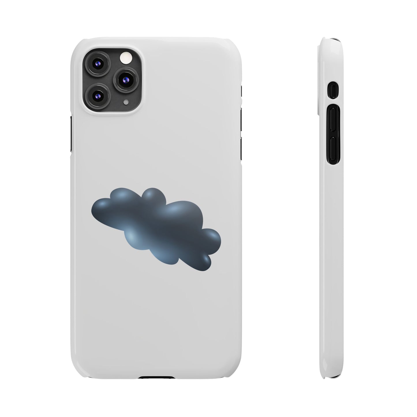 Soft Cloud Slim Phone Cases | Aesthetic Phone Cover, Cute Gift for Teens, Minimalist Design, Trendy Phone Accessories, Cloud Lover